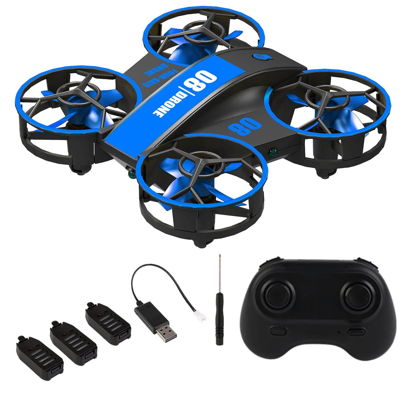 Mini Drone For Kids Beginners Throw To Go Indoor RC Nano Quadcopter 