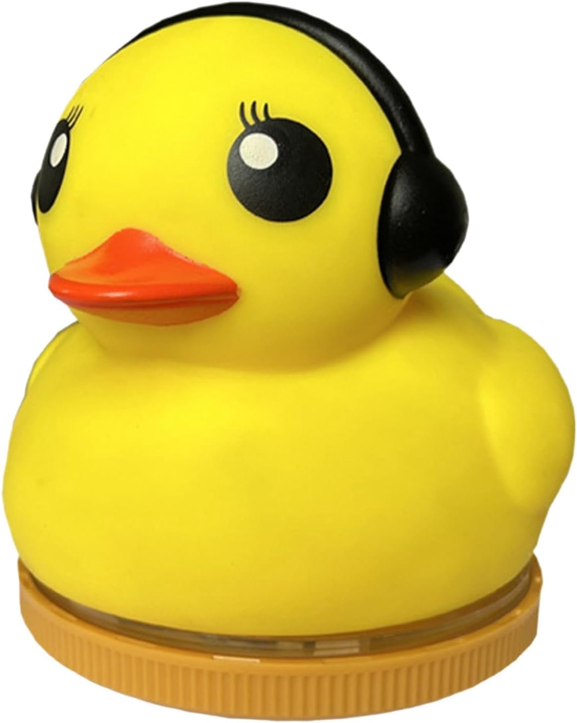 Rirool Solar Duck Garden Statue Light, Yellow Outdoor LED Animal Figurine with Warm Glow and Automatic Dusk-to-Dawn Lighting for Yard, Patio, Lawn, Walkway, Flower Bed and Garden Decor
